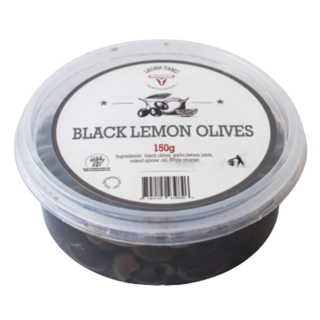 QUEEN DELI BLACK LEMON OLIES 150G
